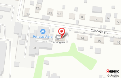 Автосервис в Павловской Слободе на Садовой улице на карте