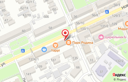 Магазин живого пива Пивстоп на ​Новороссийской на карте