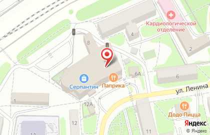 Магазин Двери из Стали на улице Ленина на карте
