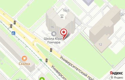 Универсальный магазин в Москве на карте