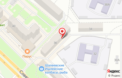 Ателье Светлана на Советской улице на карте