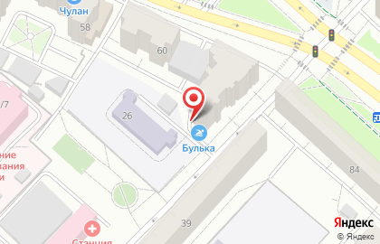 Детский плавательный клуб Булька на карте