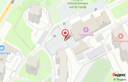 Автостоянка в Перми на карте