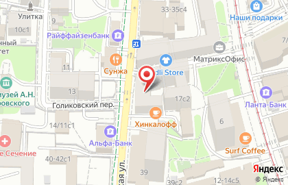 ЗАО Московское агентство воздушных сообщений на Пятницкой улице на карте