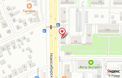 Аптека Цена Красна в Воронеже на карте
