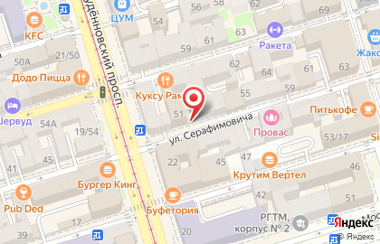 Магазин спортивных товаров Медведь в Ростове-на-Дону на карте
