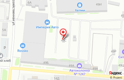 Шиномонтажная мастерская на Автотранспортной улице на карте