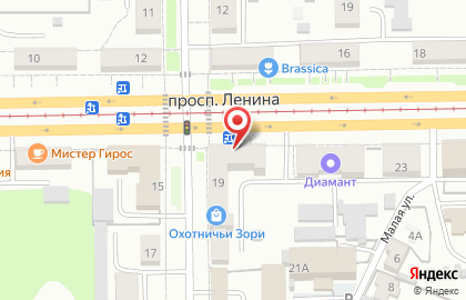 Студия красоты на проспекте Ленина на карте