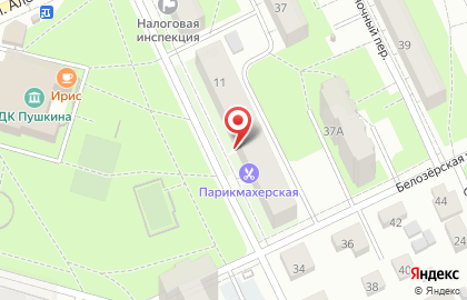 Продуктовый магазин в Орджоникидзевском районе на карте