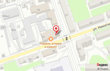ИнтерЛед на улице Никитина на карте