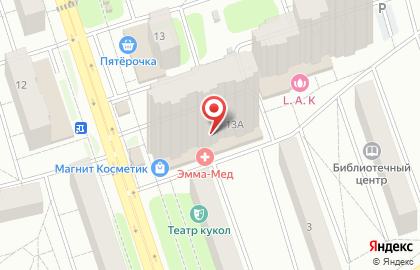 Аптека от Склада на улице Некрасова в Балашихе на карте