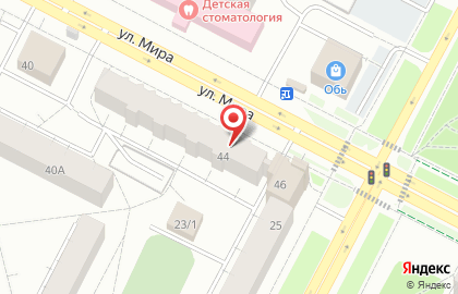Аптека 86 плюс на улице Мира на карте