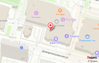 Страховая компания Ингосстрах в Москве на карте