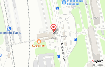 Продуктовый магазин в Москве на карте