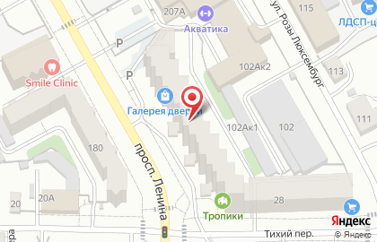 Симон на карте