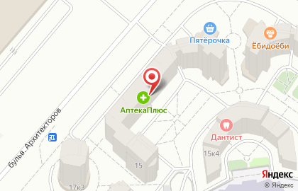 Стоматологическая клиника Кристалл на проспекте Комарова на карте