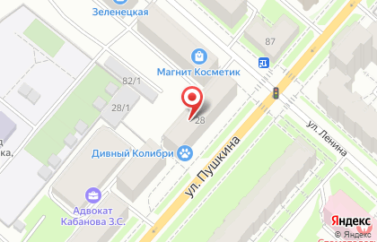 Аптека от Склада на улице Пушкина, 28 на карте