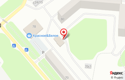 Белый орёл на улице Строителей на карте
