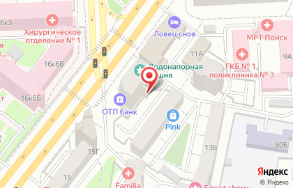 Челябинский филиал Банкомат, ОТП Банк, АО на карте