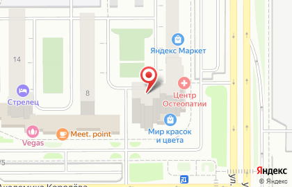 FitCurves на улице Академика Королёва на карте