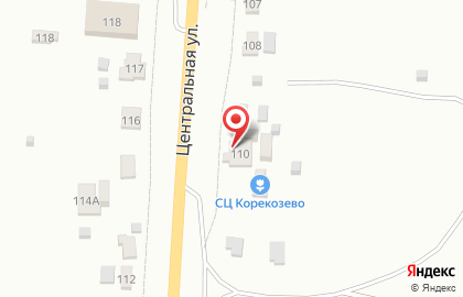Садовый центр Корекозево на карте