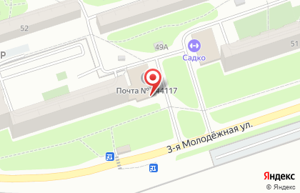 Банкомат СберБанк на 3-ей Молодежной улице, 49 на карте