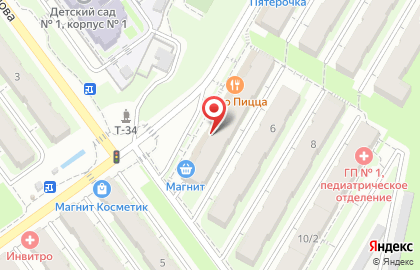 Кошелев-банк в Красноглинском районе на карте