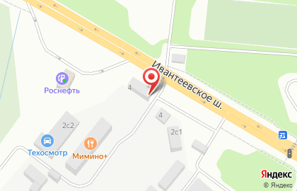 Тетис в Ивантеевке на карте