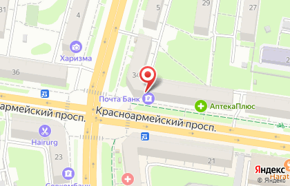Лето Банк на Красноармейском проспекте на карте