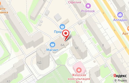 Киоск по продаже хлебобулочных изделий, г. Энгельс на улице Тельмана на карте