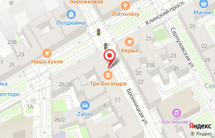Продуктовый магазин Белорусский дворик на Технологическом институте I на карте