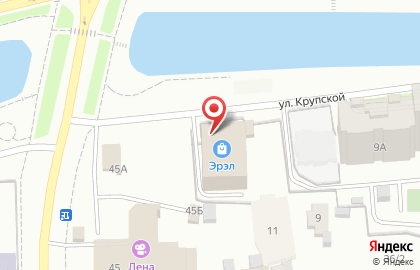 Страховая компания Астро-Волга на улице Крупской на карте