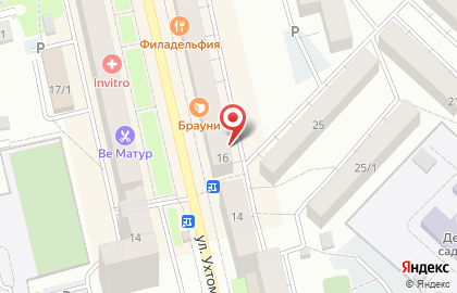 Магазин Добрый День на улице Ухтомского на карте