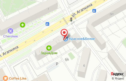 Магазин Красное & Белое в Тамбове на карте