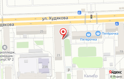 Салон дверей Дверной стандарт на улице Худякова, 23 на карте