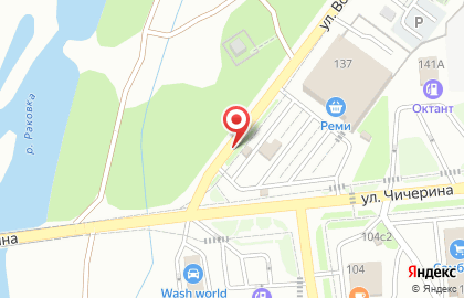 Автокафе Пит Лайн на улице Чичерина на карте