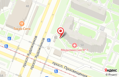 Стритфуд-кафе корейской кухни Ппалли на карте