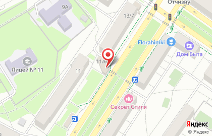 Fazer Baker`s Market на улице Мира на карте