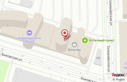 Поликлиника Газпром на Стартовой улице на карте
