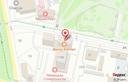 Кафе Benny Kitchen на карте