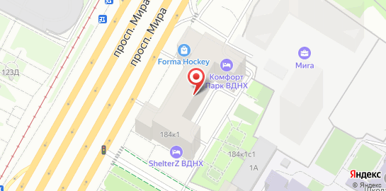 Салон эротического массажа Vip City Space на карте