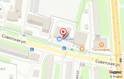Универсам Fix Price на Советской улице на карте