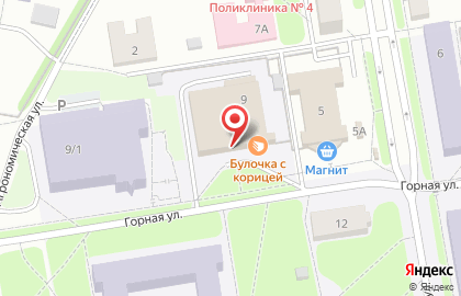 Столовая в Омске на карте