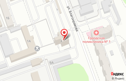 Центр автострахования на улице Благонравова на карте