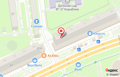 Магазин автозапчастей для иномарок Автоудача на Рижском проспекте на карте