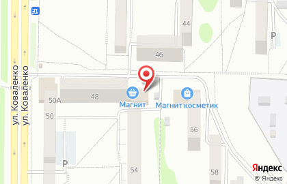Супермаркет Магнит в Саранске на карте