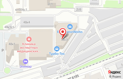 Школа танцев BMpoint на метро Бибирево на карте