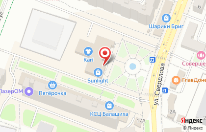 Ювелирный магазин Sunlight в Москве на карте