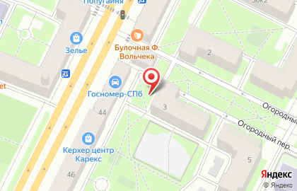 Аргумент на проспекте Стачек на карте