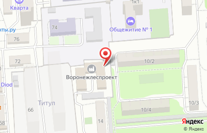 Отдел водных ресурсов Донского бассейнового водного управления по Воронежской области на карте